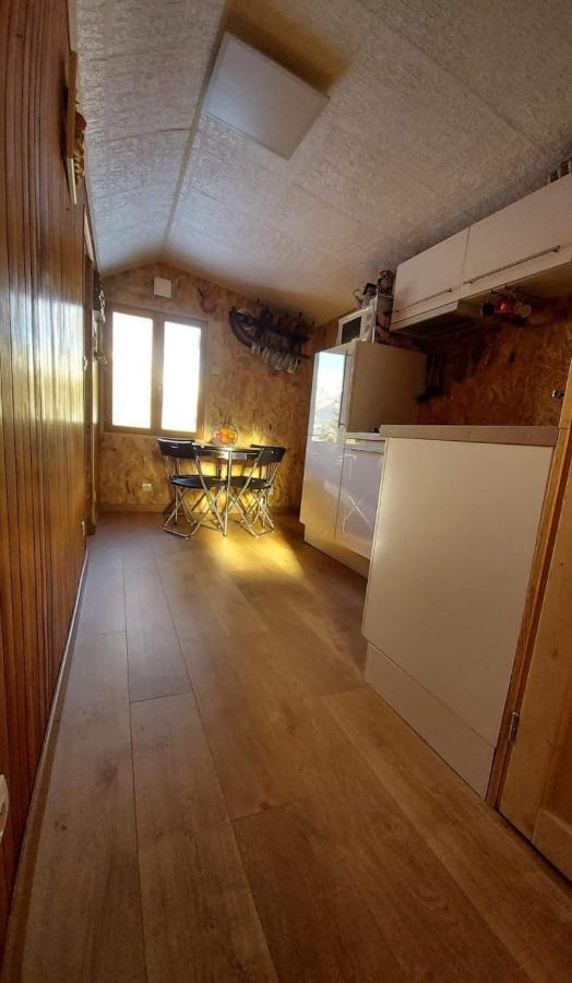Petit Chalet Valfrejus Pied Des Pistes Modane Exterior foto